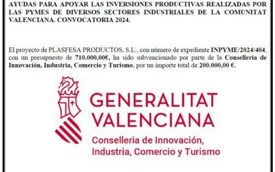 Ayudas para apoyar las inversiones productivas
